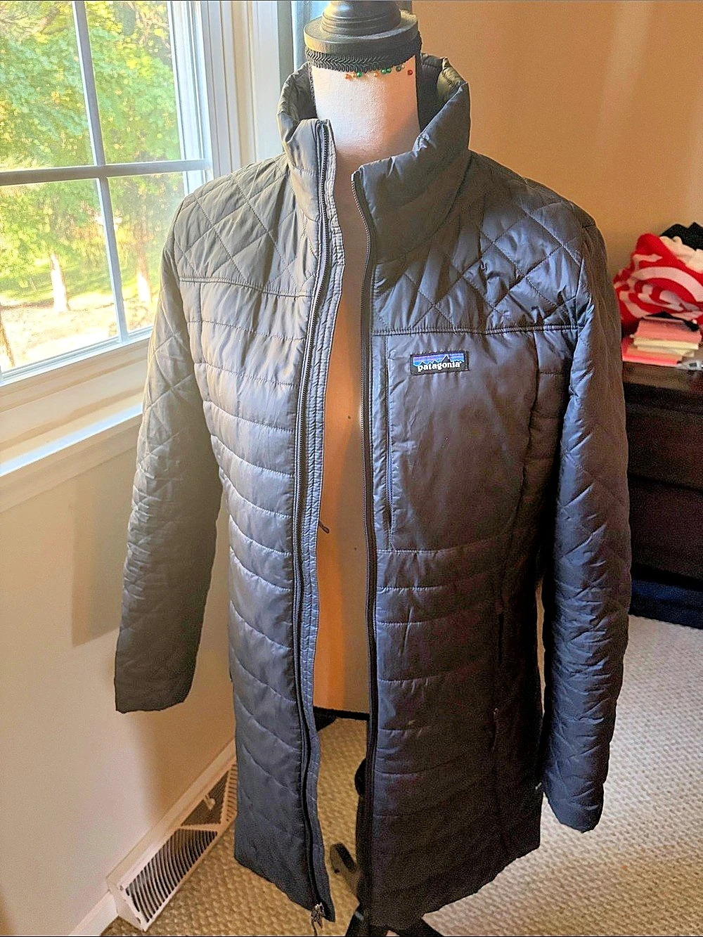 Patagonia Radalie Parka Jacket Navy Size Medium